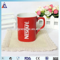 custom nescafe red mug / coffee mug